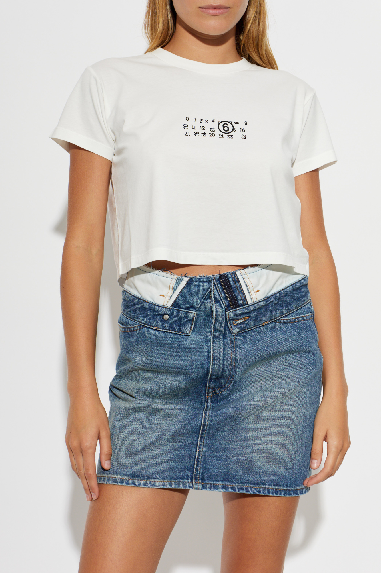 MM6 Maison Margiela Top with Z logo | Women's | Vitkac